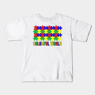 Colorful World Kids T-Shirt